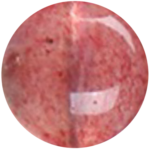 C0117 Crystal light red strawberry round beads