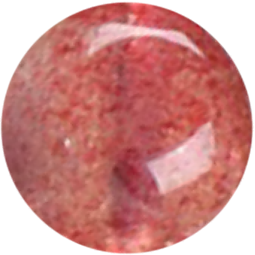 C0117 Crystal light red strawberry round beads