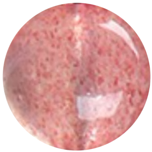 C0116 Crystal pink strawberry round beads