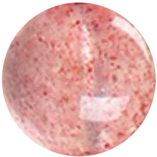 C0116 Crystal pink strawberry round beads