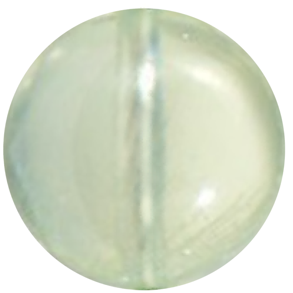 C0102 Natural Crystal green round beads