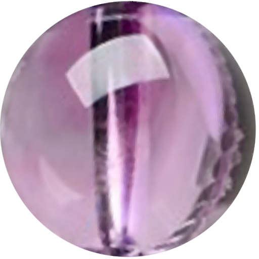 C0104 Natural Crystal green round beads