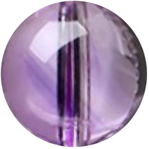 C0104 Natural Crystal green round beads