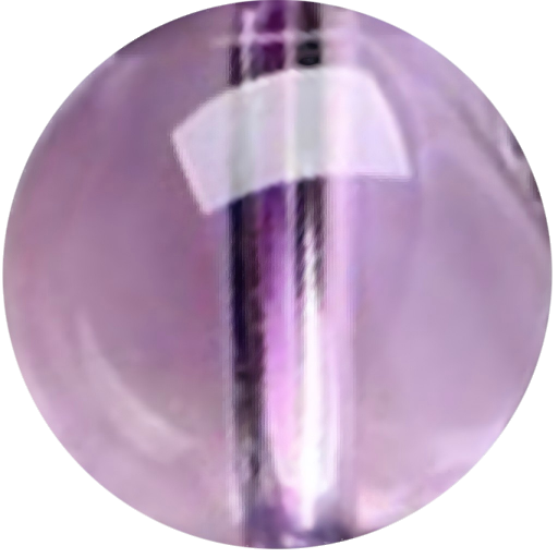 C0104 Natural Crystal green round beads