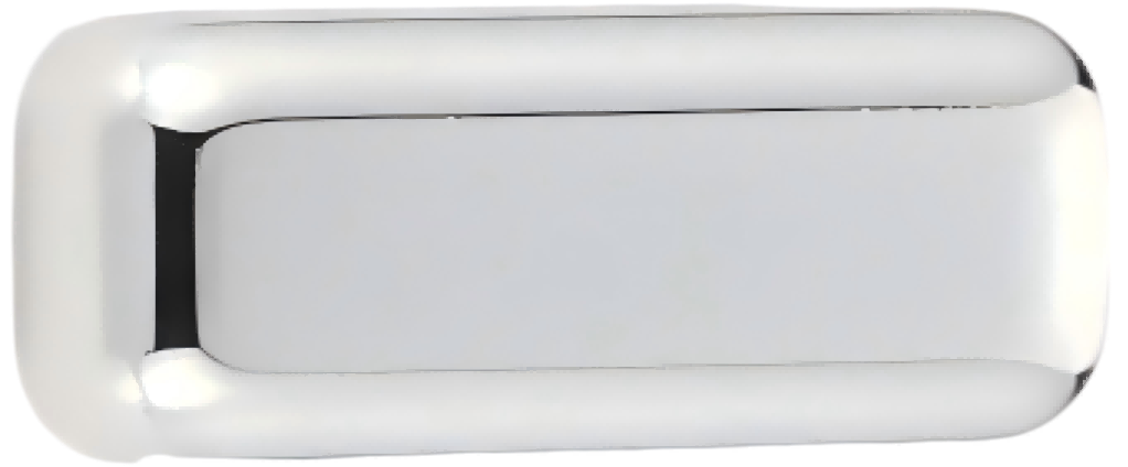 M2101 Triangular Crushed Silver Bead