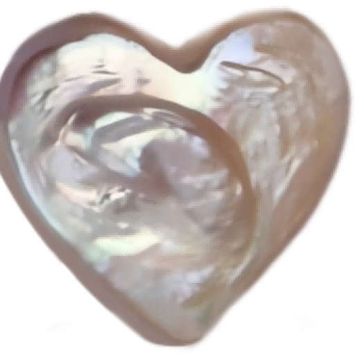 U0701 White Heart Freshwater Pearl