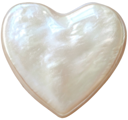 U0701 White Heart Freshwater Pearl