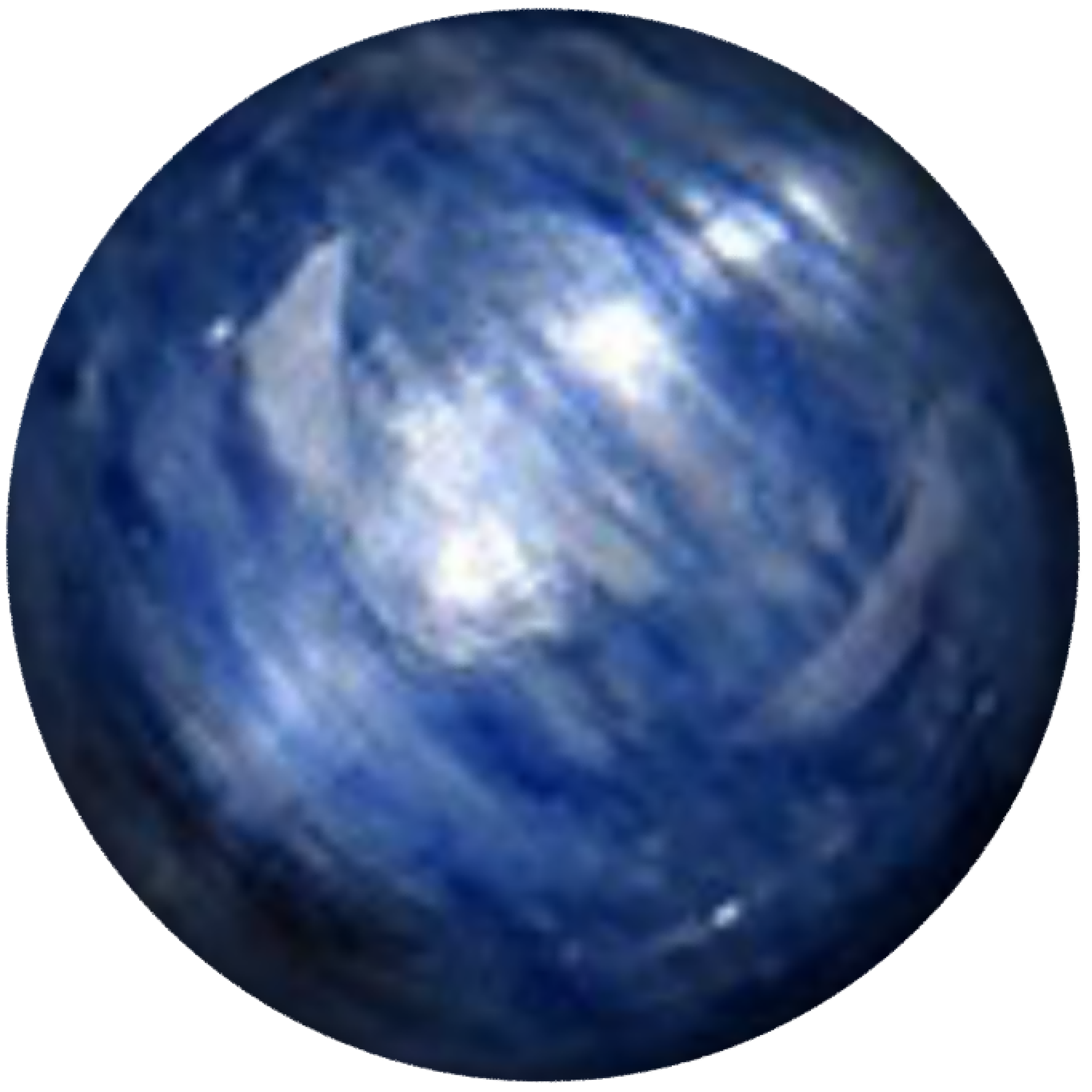 G0128 Natural Cat’s Eye Kyanite Blue Round Beads