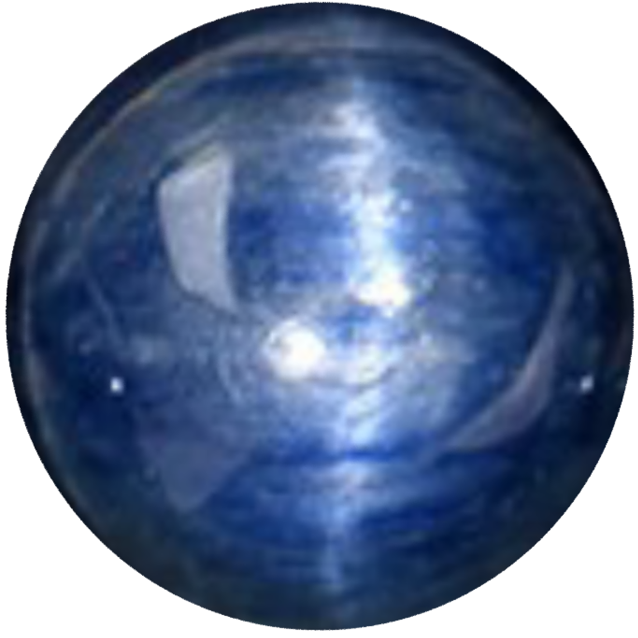 G0128 Natural Cat’s Eye Kyanite Blue Round Beads