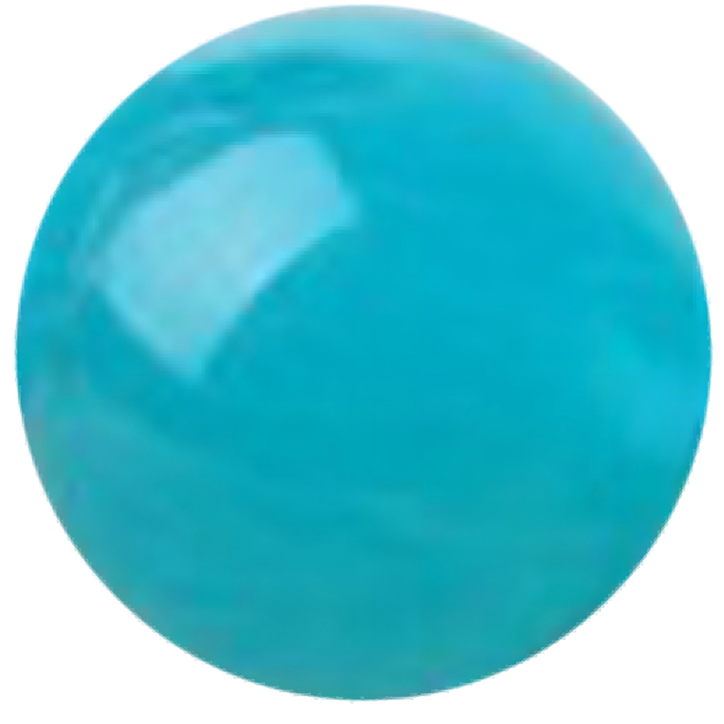 G0121 Natural Amazonite blue round beads