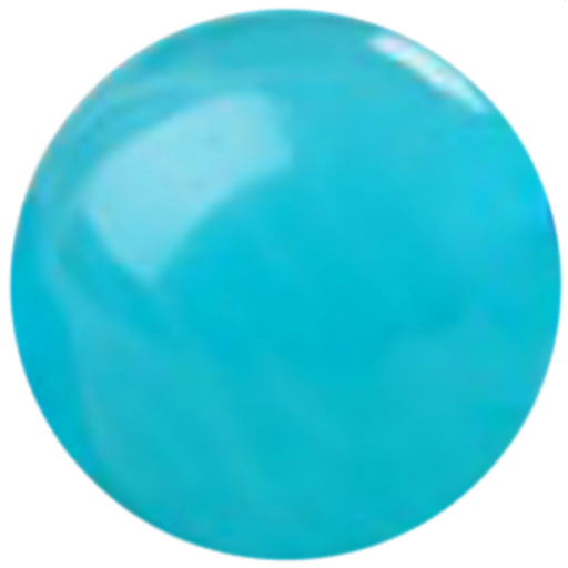 G0121 Natural Amazonite blue round beads