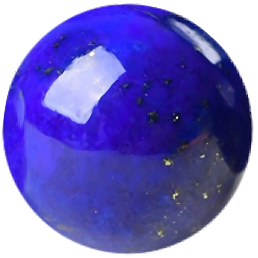 G0122 Natural Lapis Lazuli Blue Round Beads