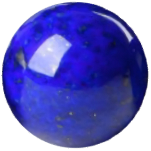 G0122 Natural Lapis Lazuli Blue Round Beads