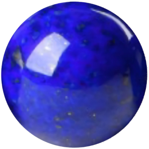 G0122 Natural Lapis Lazuli Blue Round Beads