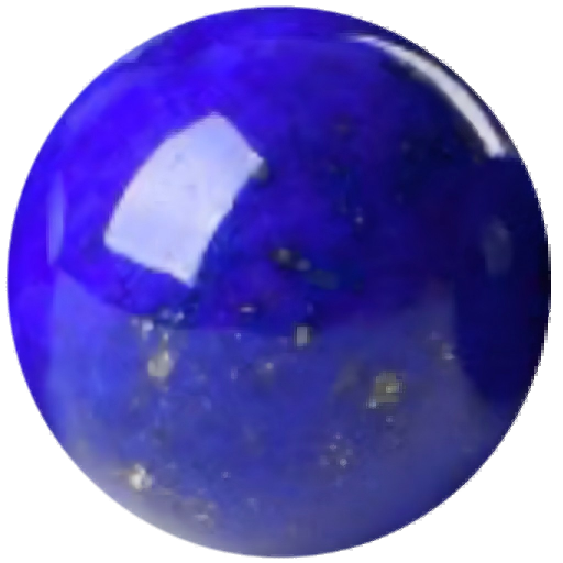 G0122 Natural Lapis Lazuli Blue Round Beads