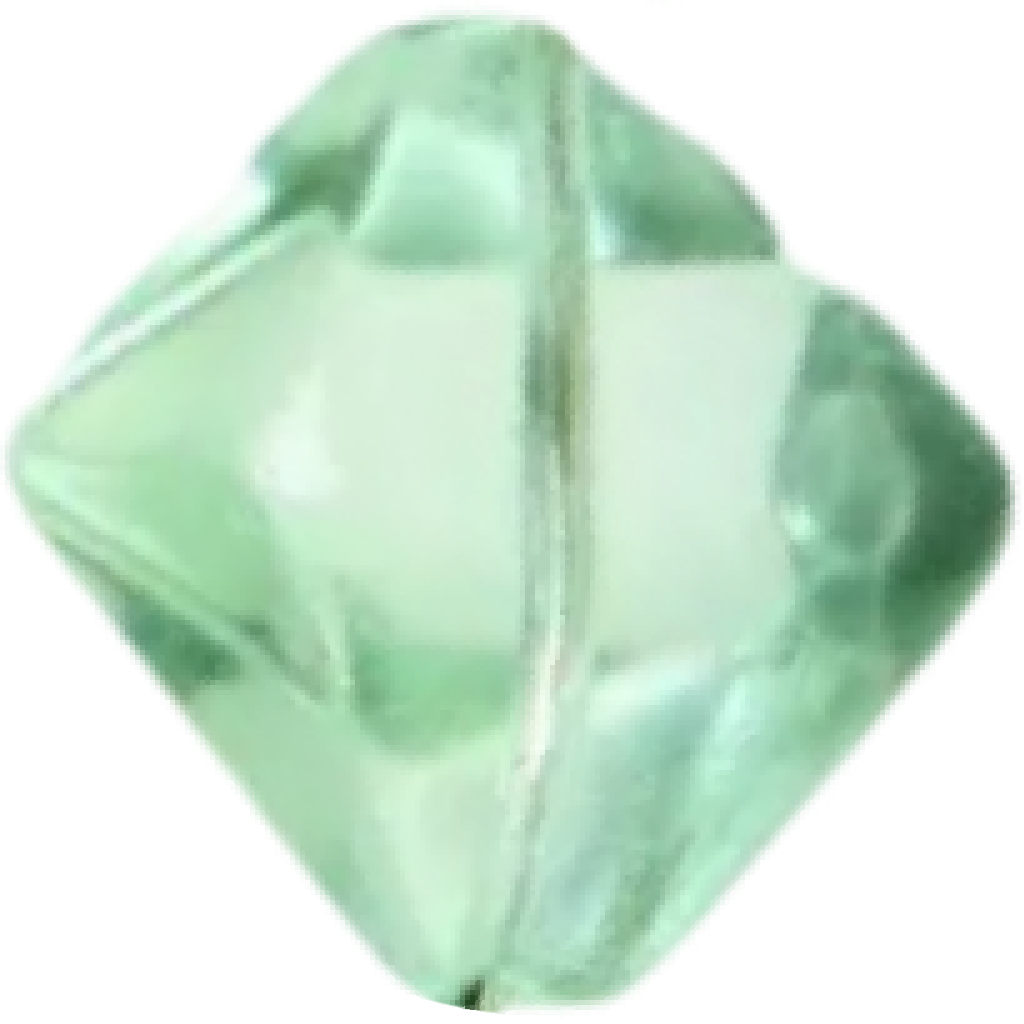 C0305 Green Hexagonal Fluorite Quartz