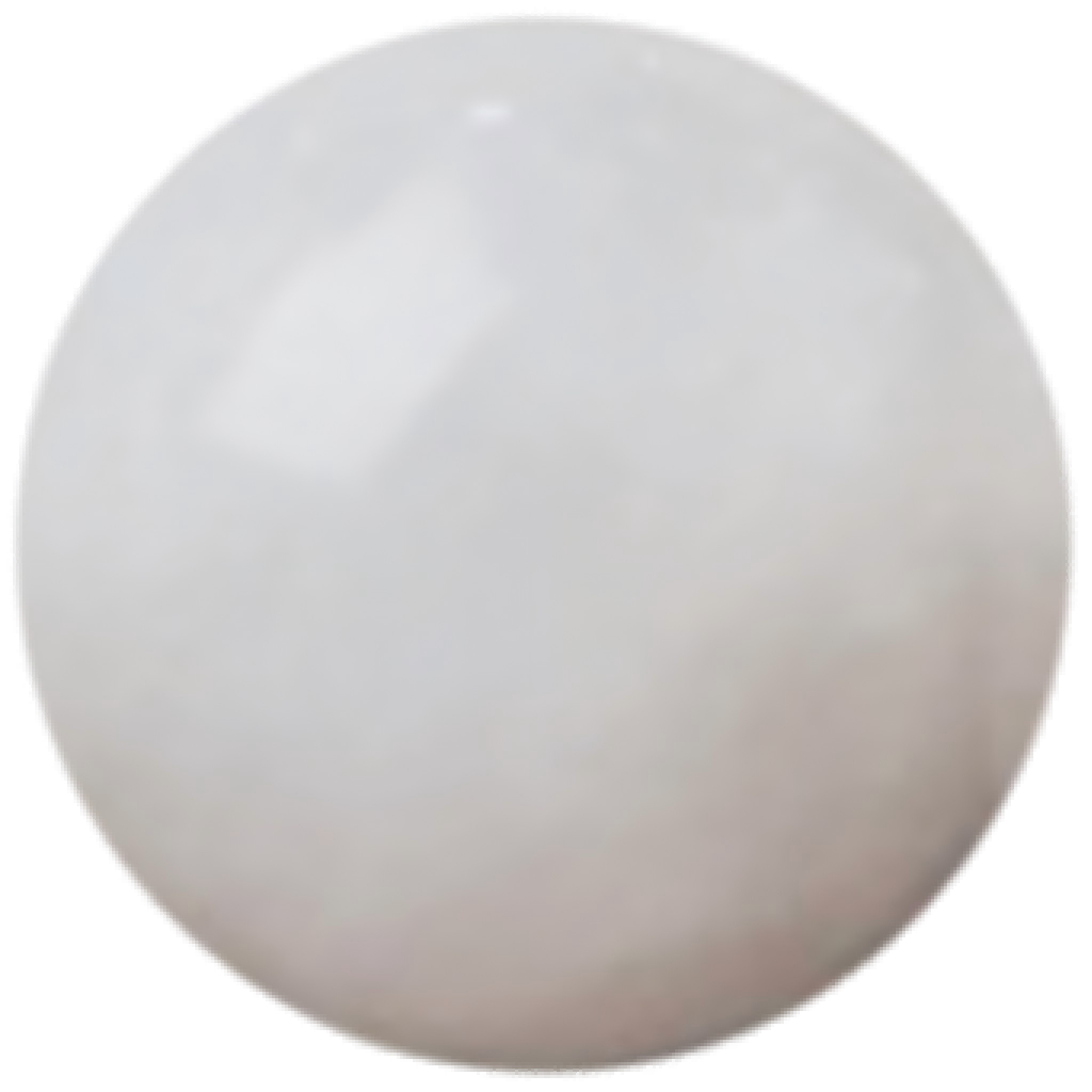 G0123 Natural White Hetian Jade Round Beads