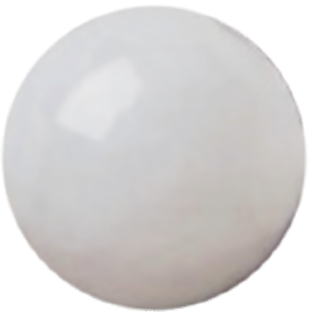 G0123 Natural White Hetian Jade Round Beads