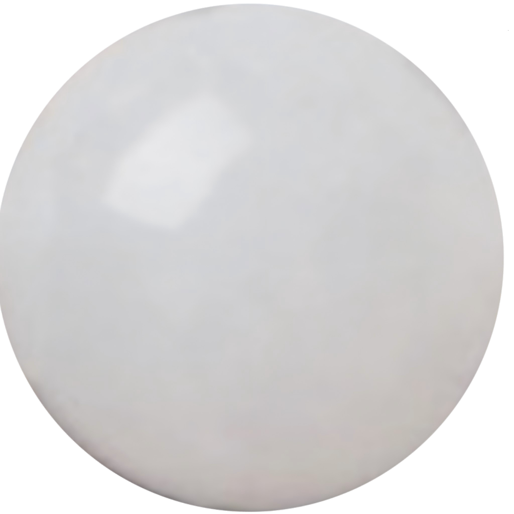 G0123 Natural White Hetian Jade Round Beads