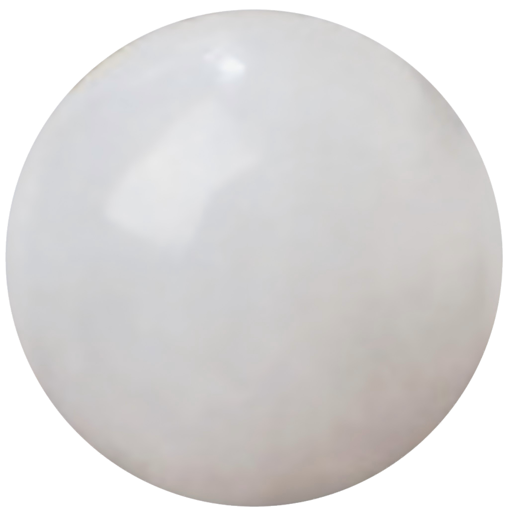 G0123 Natural White Hetian Jade Round Beads