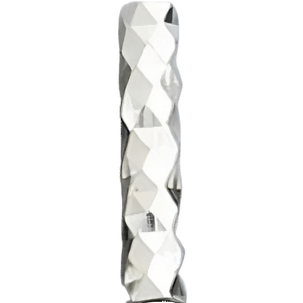 M0201 Sterling Silver Starry Chain Straight Tube