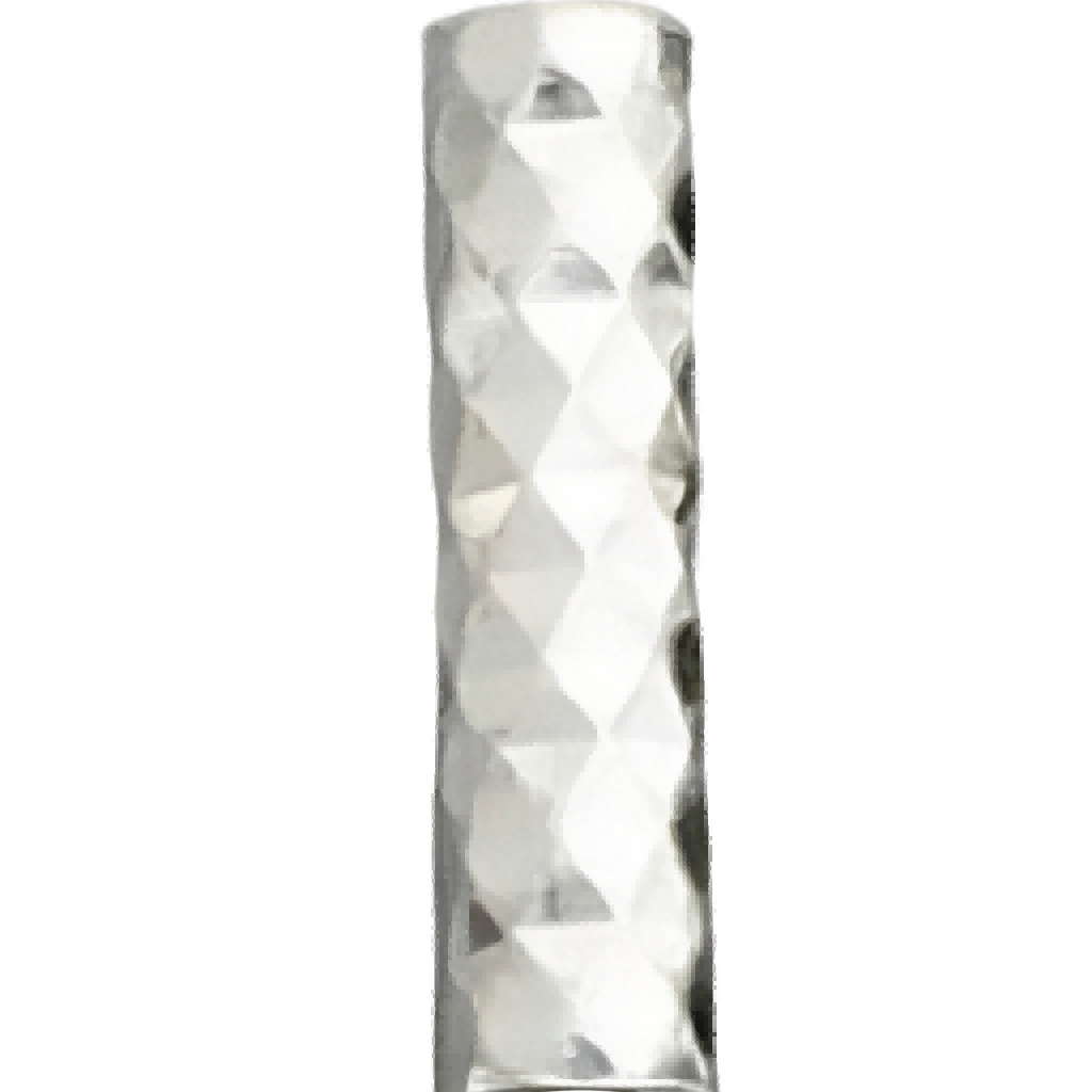 M0201 Sterling Silver Starry Chain Straight Tube