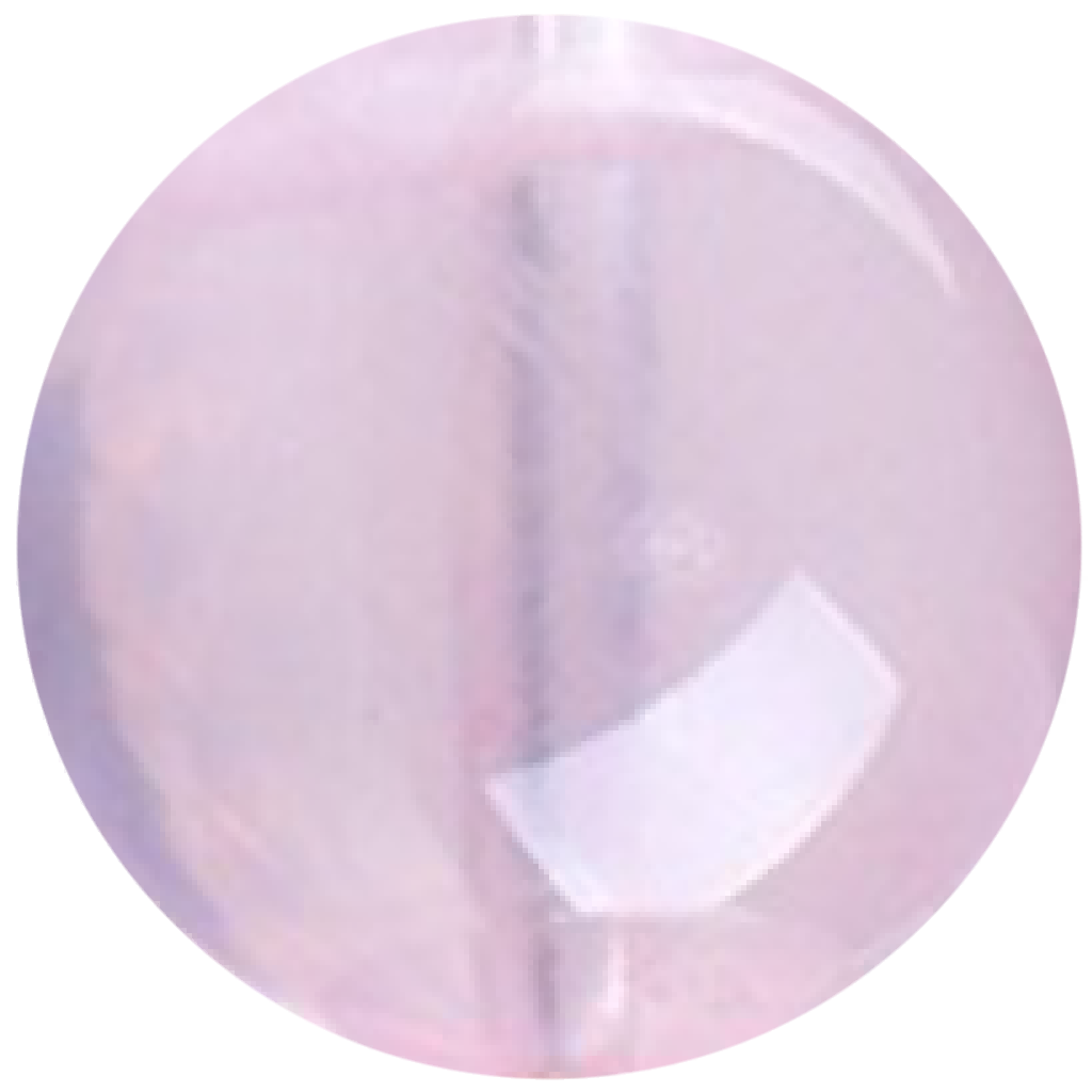 C0113 Natural pink crystal round beads