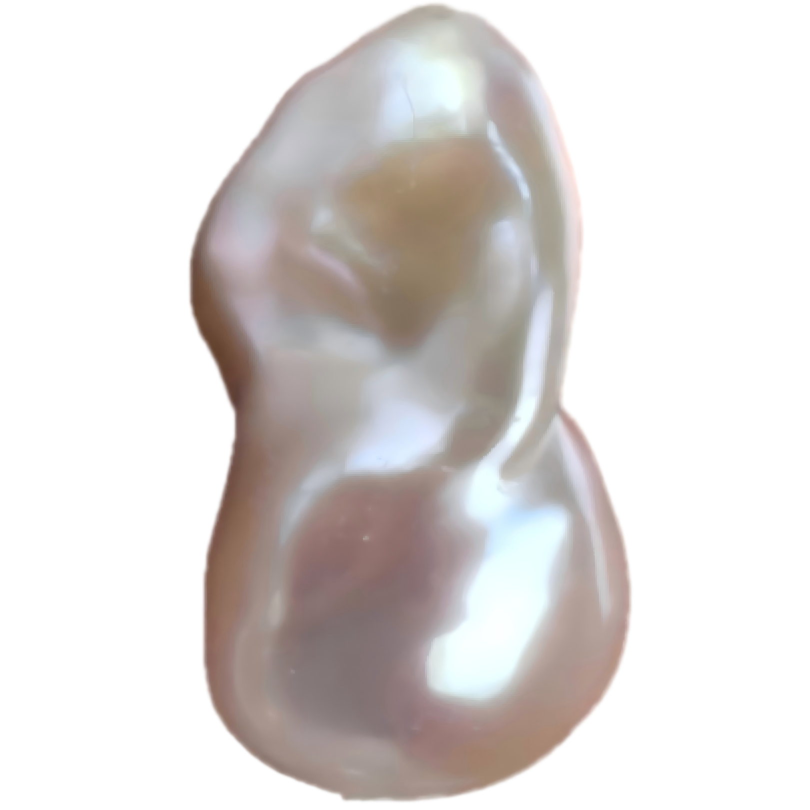 U0301 White Baroque Freshwater Pearl