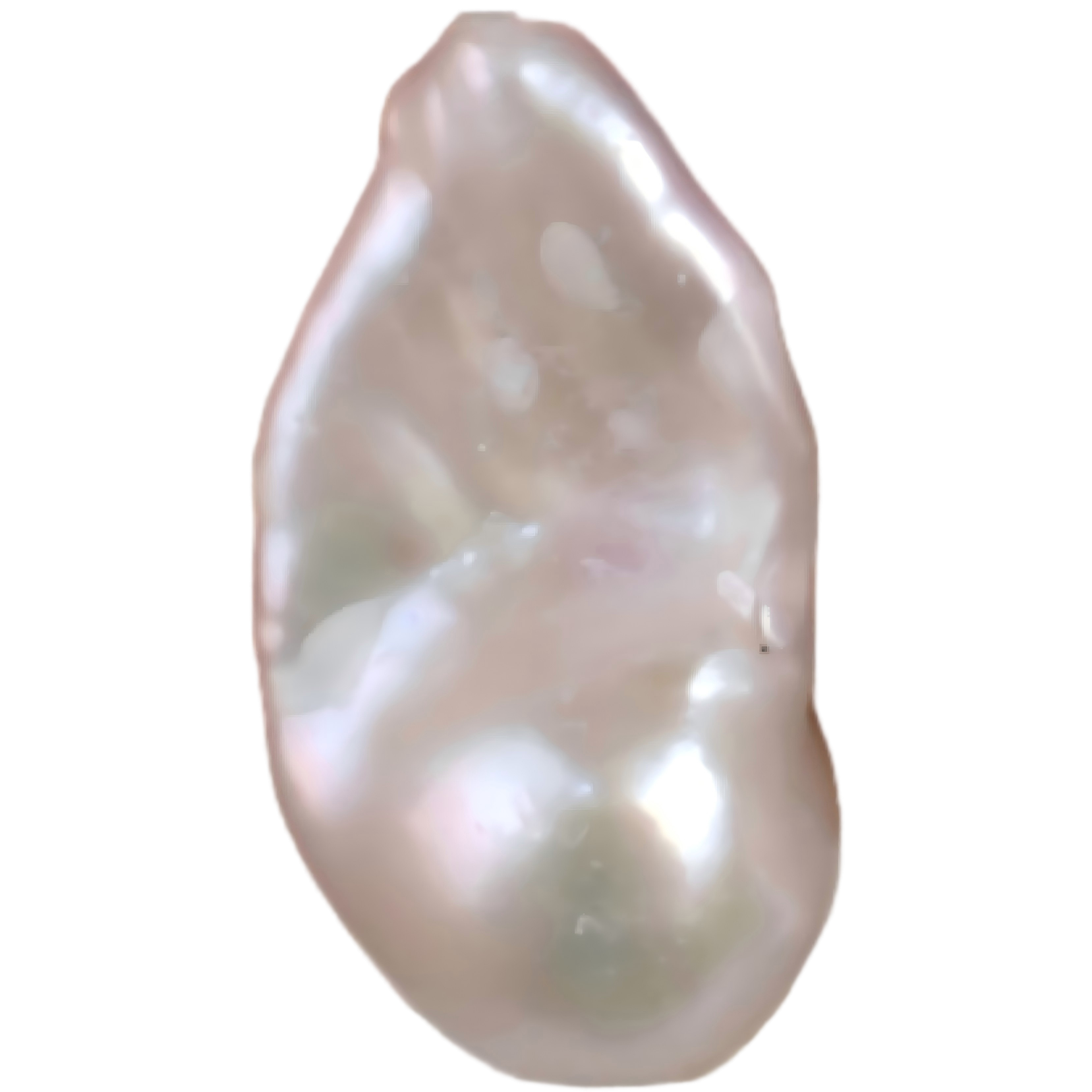 U0301 White Baroque Freshwater Pearl