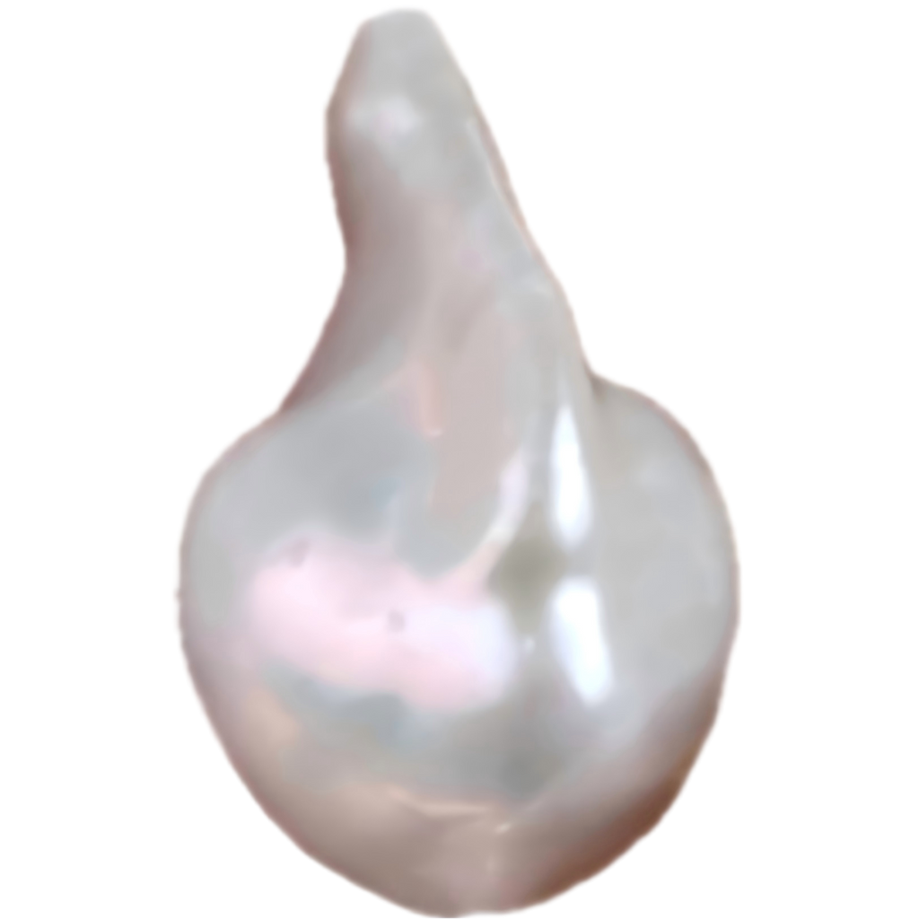 U0301 White Baroque Freshwater Pearl