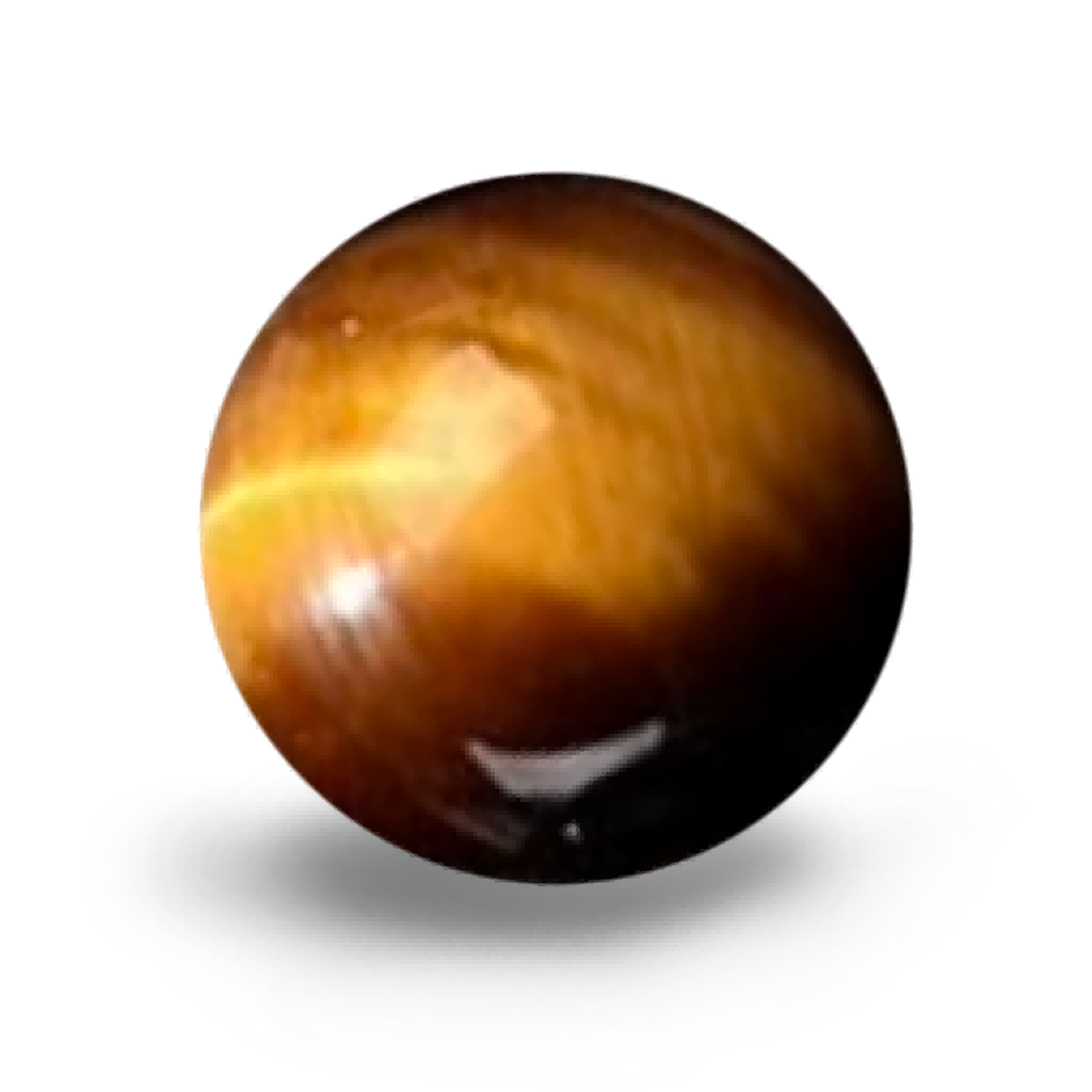 G0125 Natural Golden Tiger’s Eye Round Beads