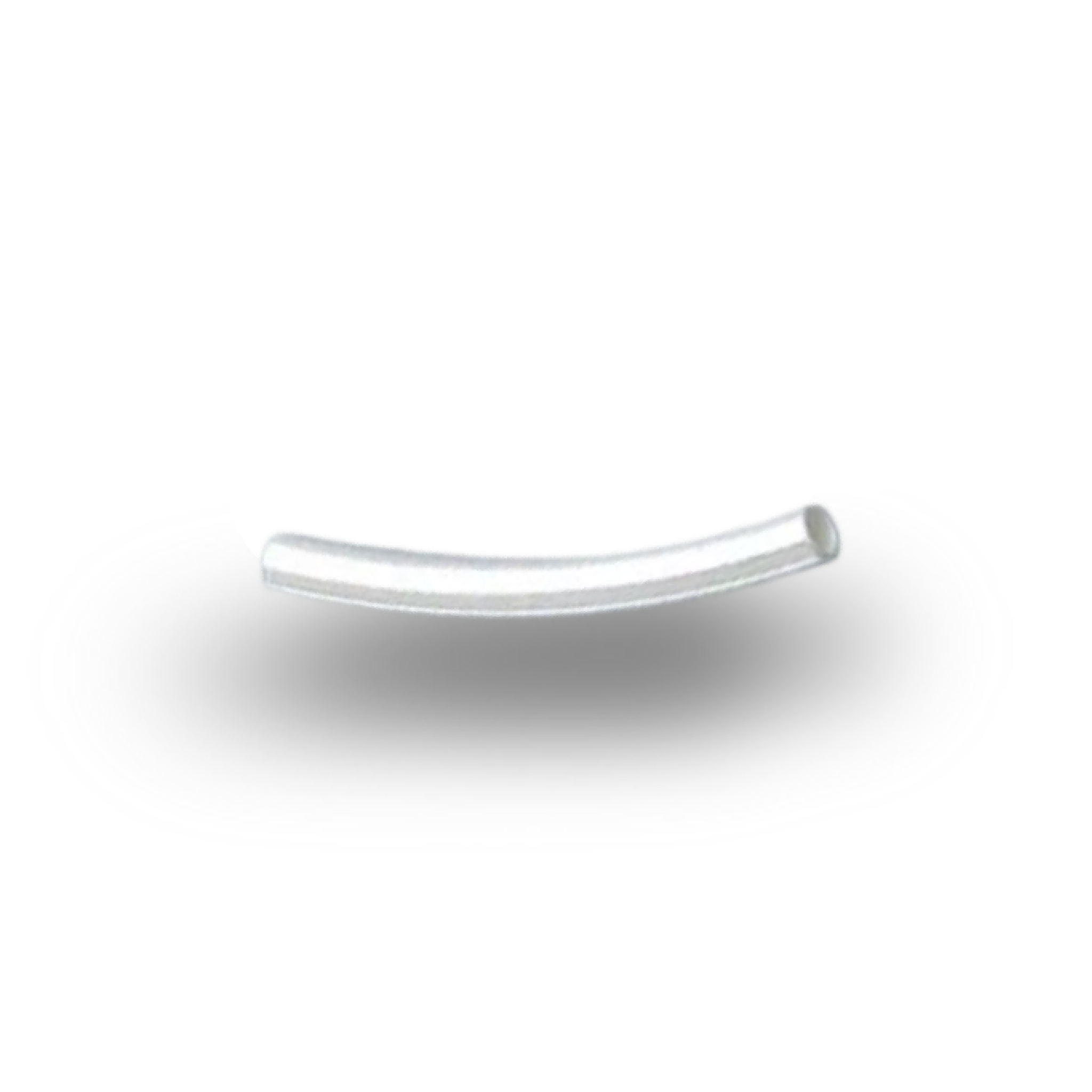 M2601 Curved Silver Tube