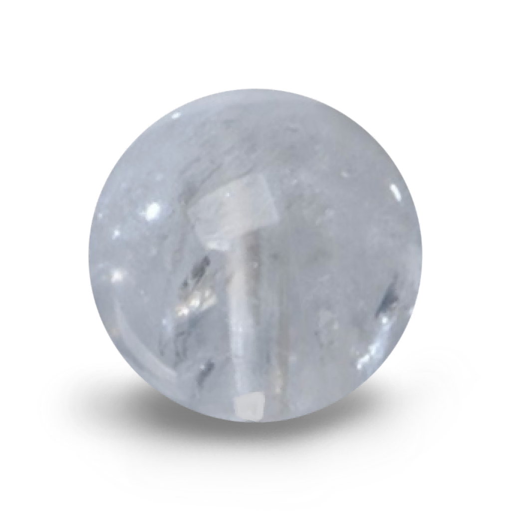 G0134 White Phantom Quartz Wealth Bowl