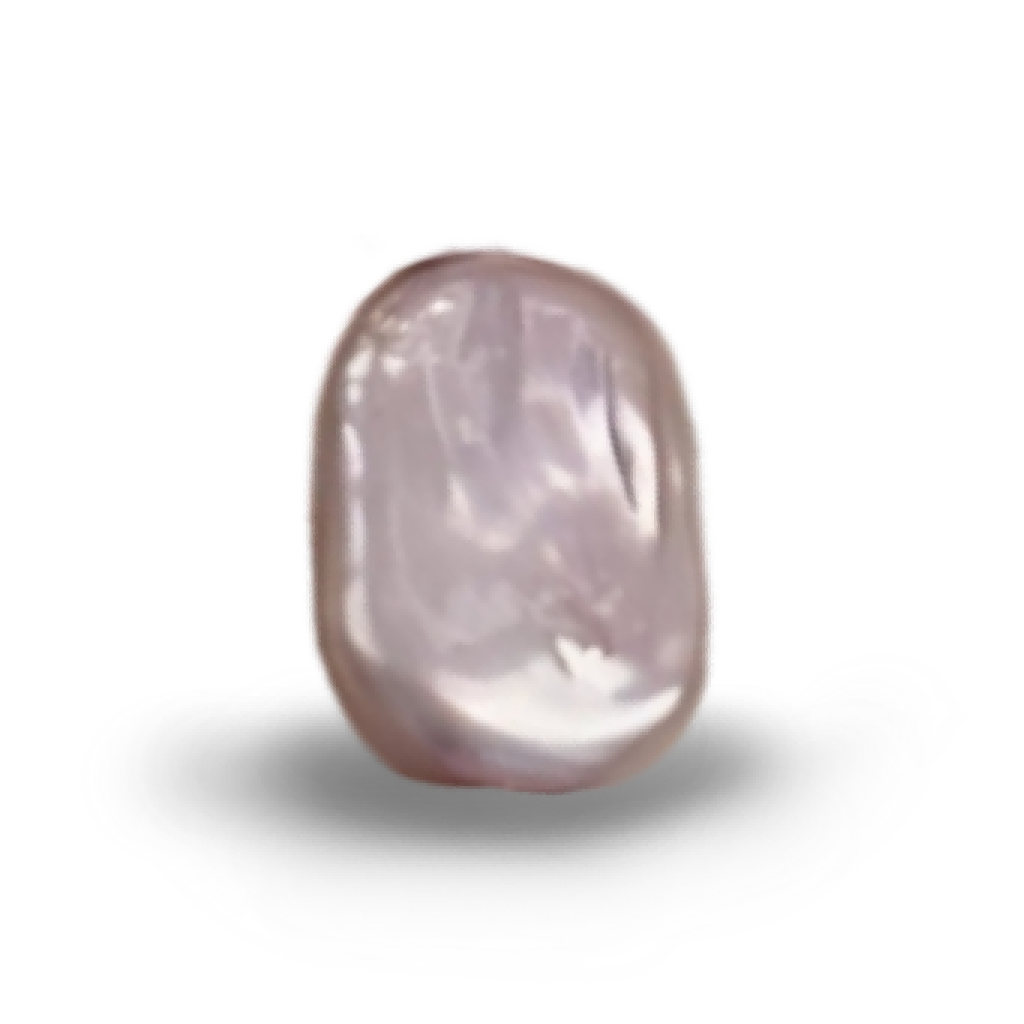 U1103 Purple Baroque Square Freshwater Pearl