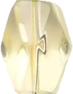 C0205 Lemon Yellow Faceted Oval Quartz