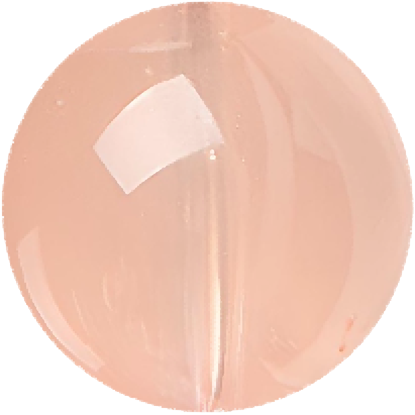 C0404 Grapefruit Rose Pink Round Quartz