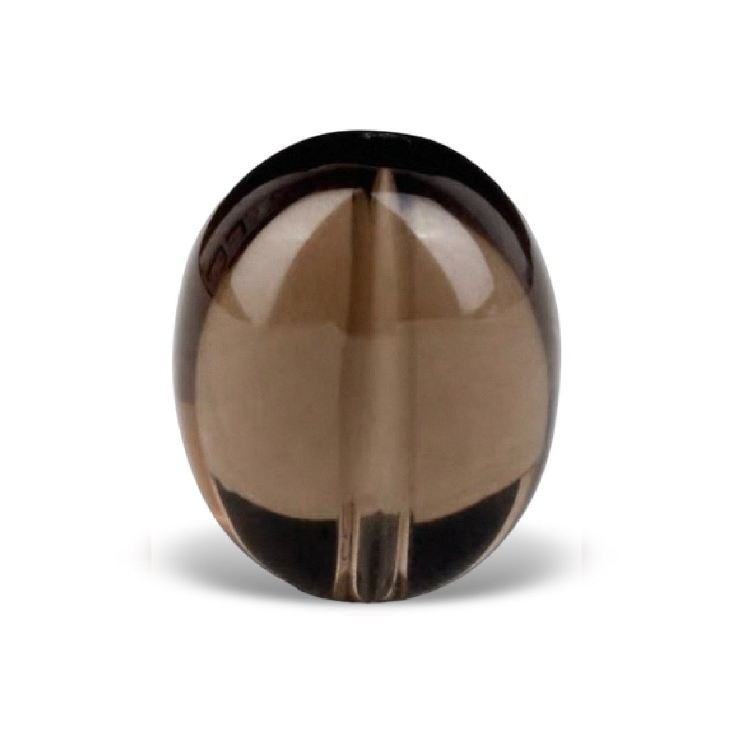 C1002 Translucent Brown Egg-Shaped Quartz