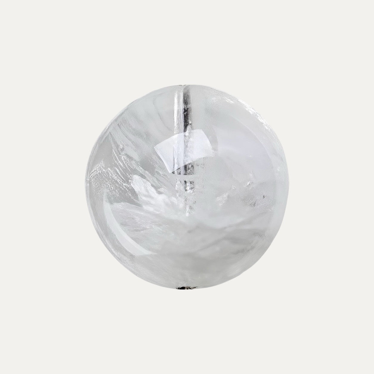 Q0109 White Phantom Quartz