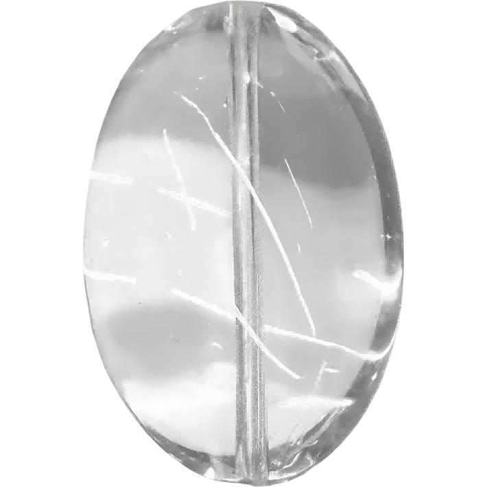 C0108 Translucent White Egg-Shaped Quartz