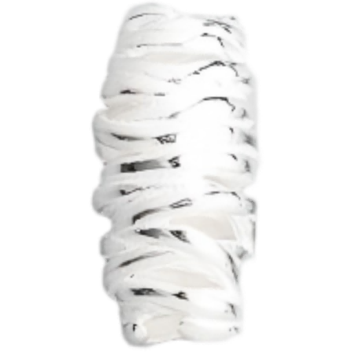 M0302 Sterling Silver Irregular Wrapped Silver Spacer Bead