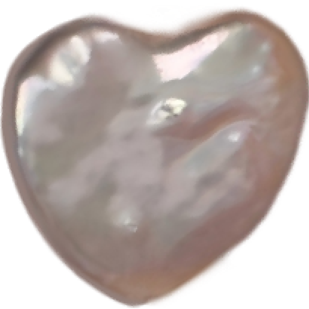 U0701 White Heart Freshwater Pearl