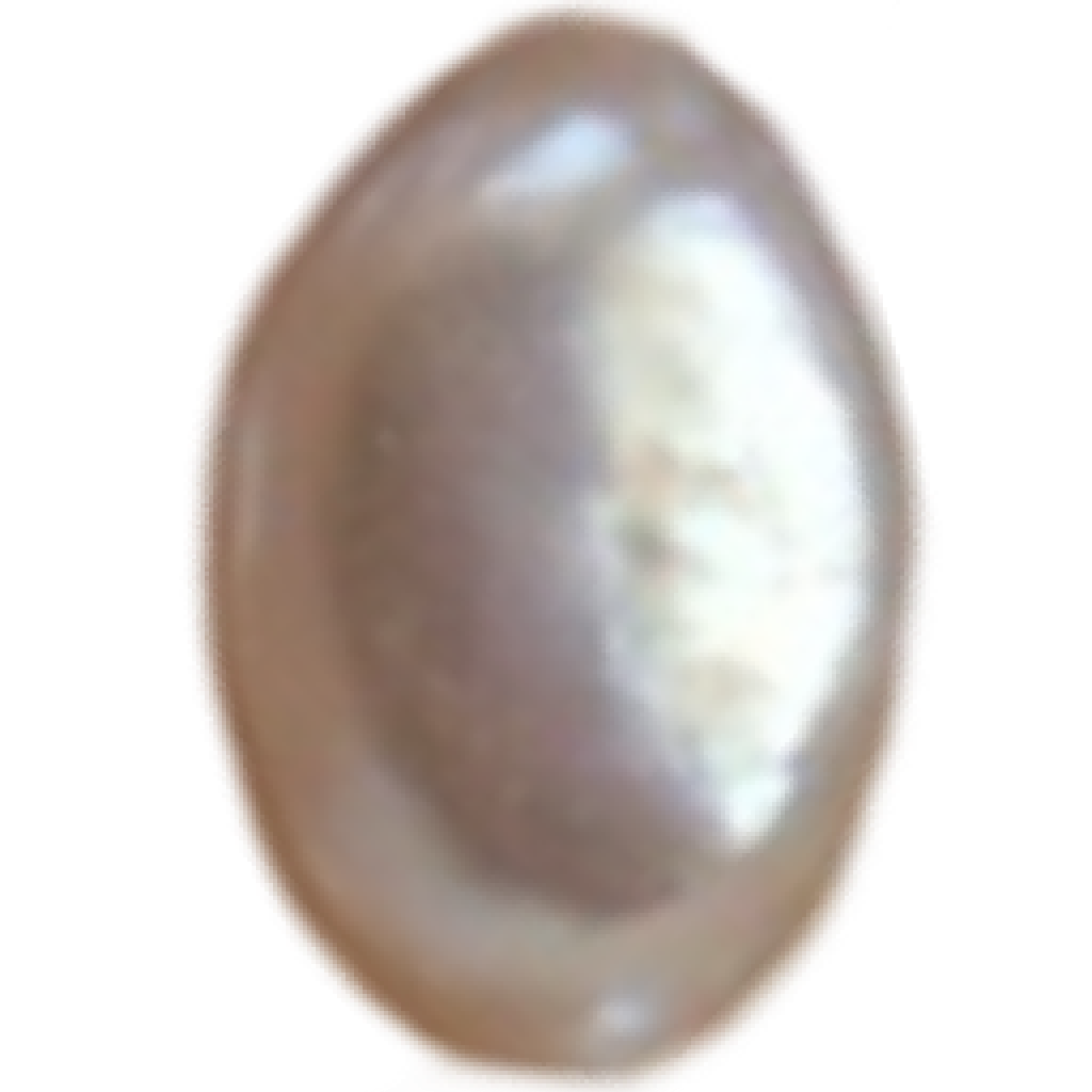 U1301 White Baroque Nugget Freshwater Pearl