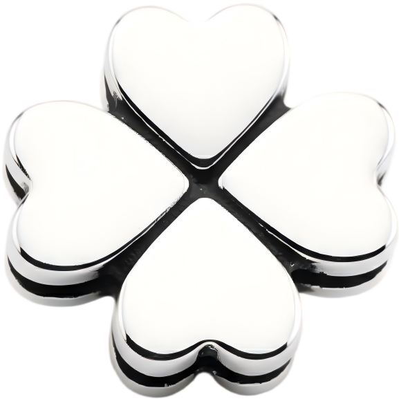 M1102 Four-Leaf Clover Bead