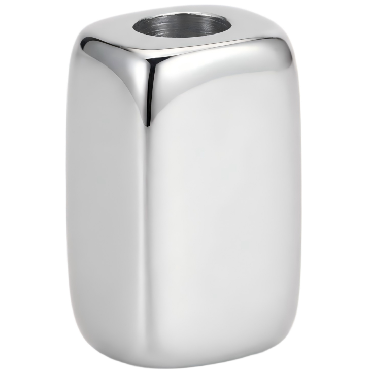 M1701 Square Seed Beads Silver