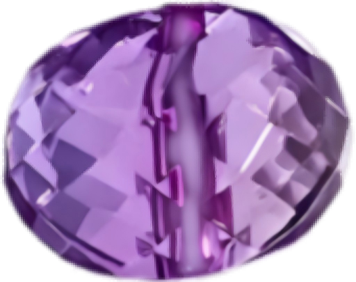C0705 Purple Faceted Rondelle Quartz