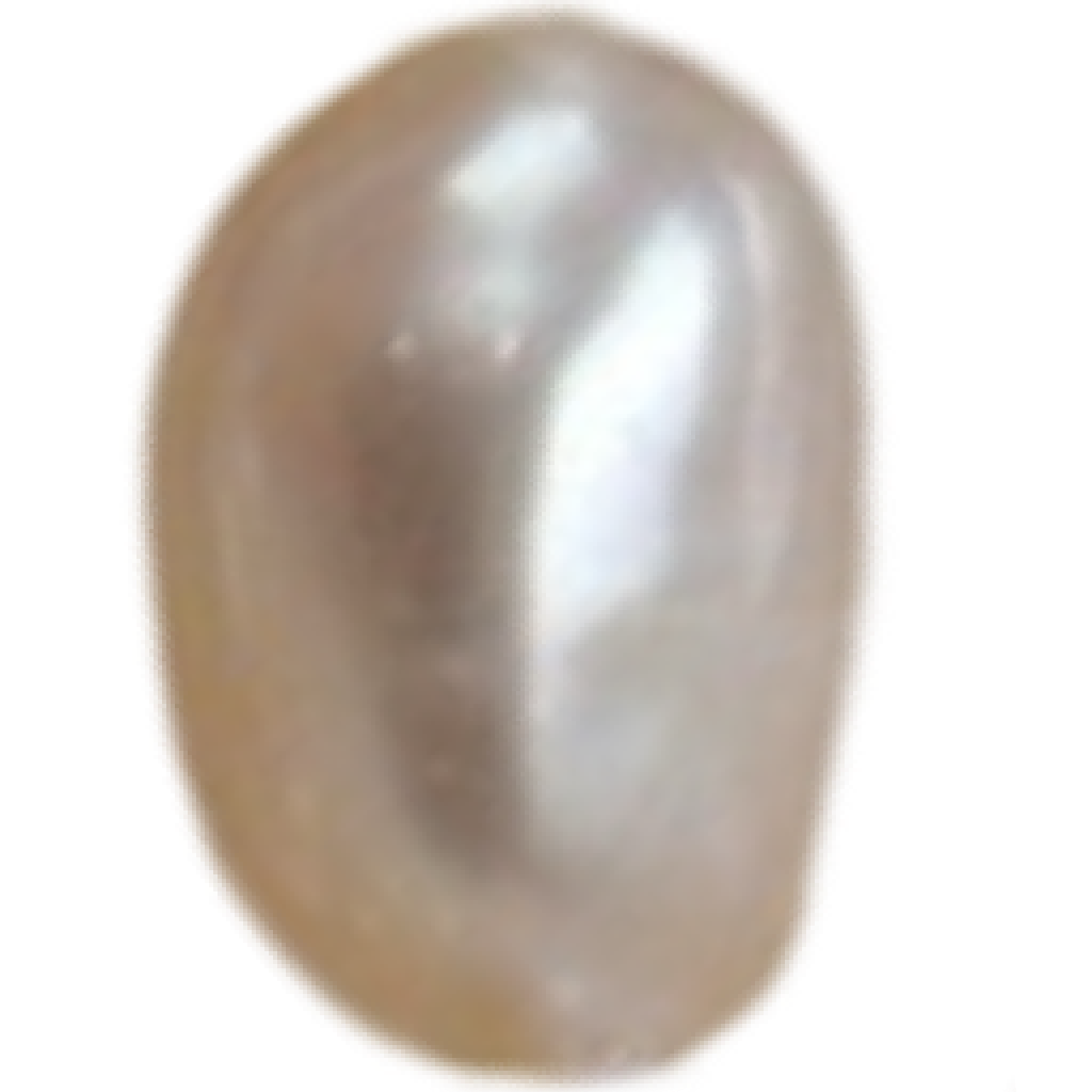 U1301 White Baroque Nugget Freshwater Pearl