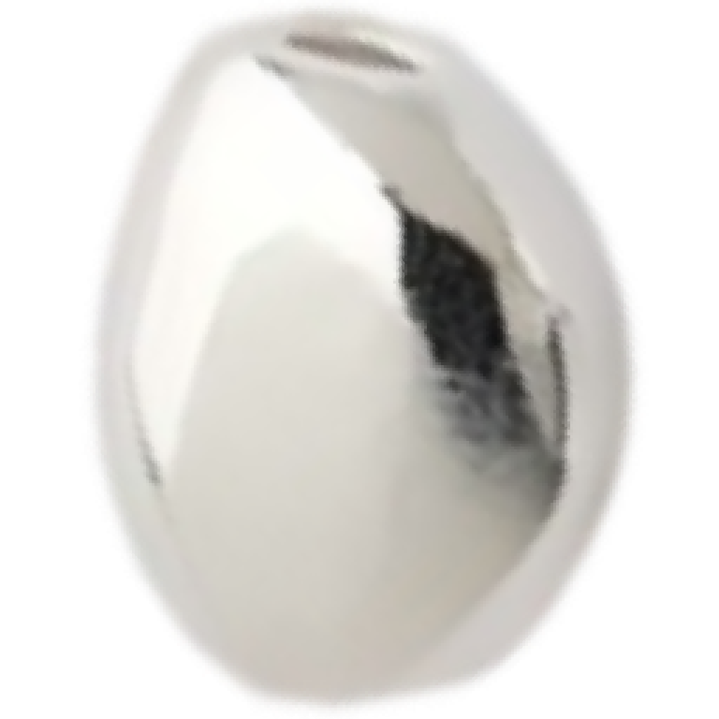 M0801 Sterling Silver Irregular Silver Spacer Bead