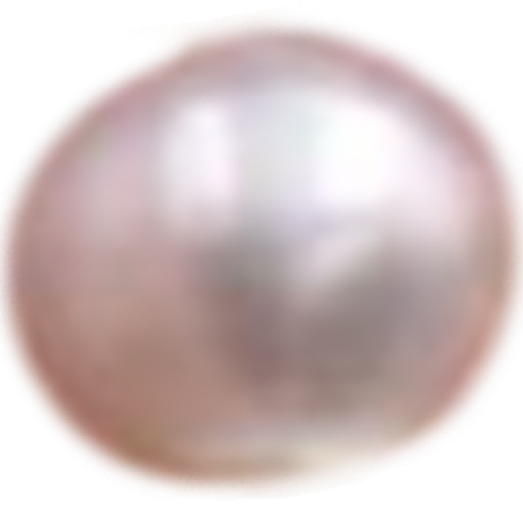 U1901 White Oval Freshwater Pearl