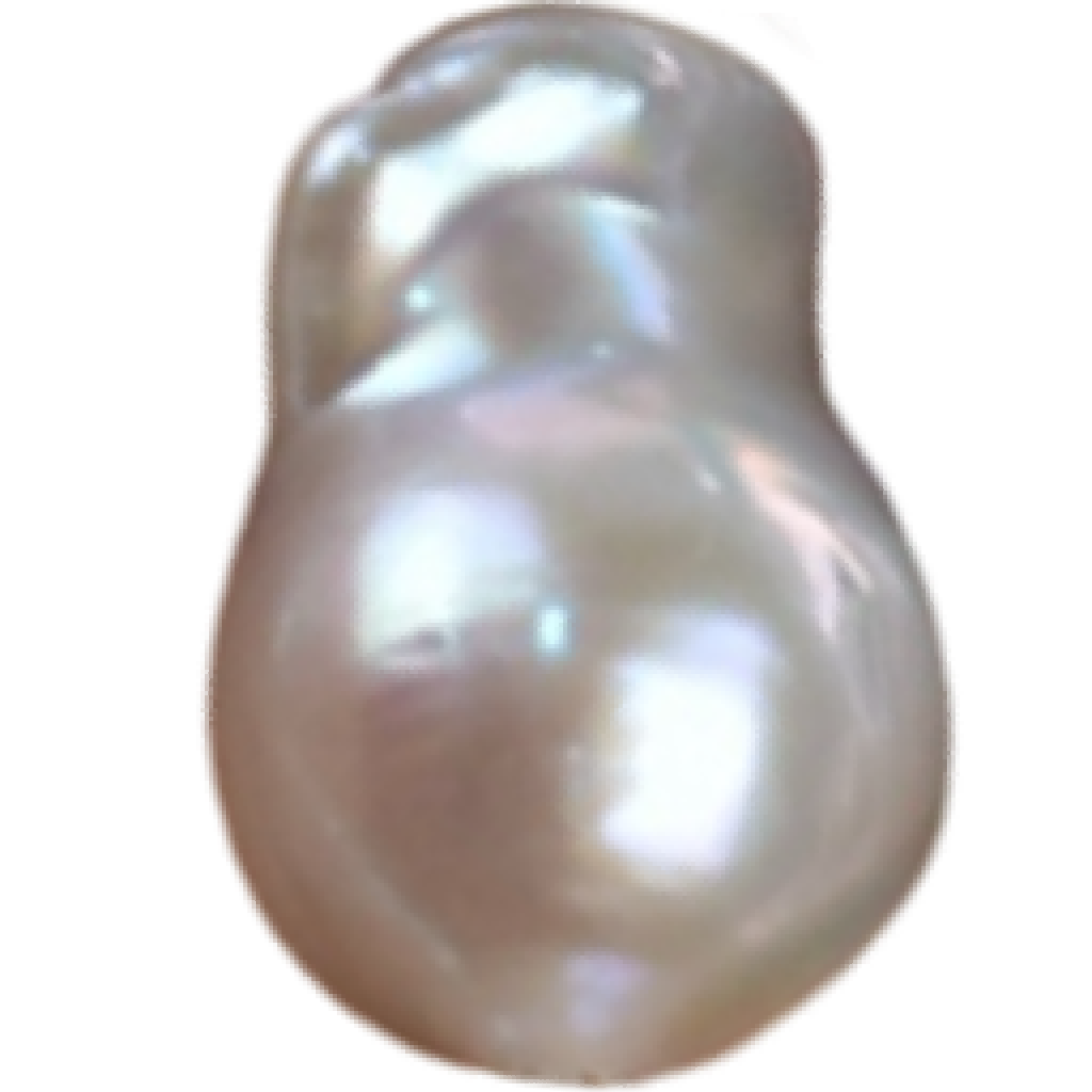 U0302 White Small Baroque Freshwater Pearl