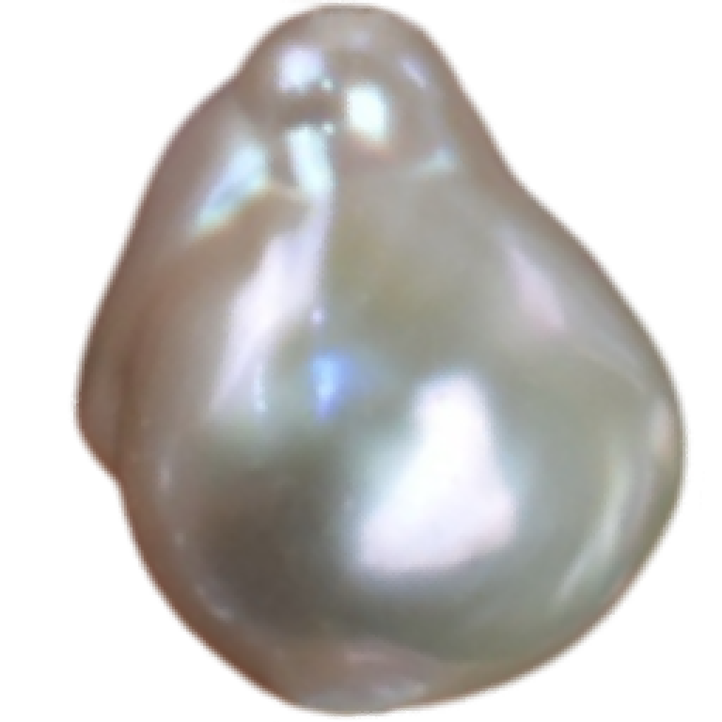 U0302 White Small Baroque Freshwater Pearl